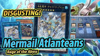 Mermail Atlanteans DECK TESTING  Rage of the Abyss [upl. by Enigroeg]