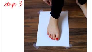 How to take measurements of your foot for best fit dance shoes [upl. by Allyce]