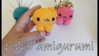 Pulpo amigurumi a crochet [upl. by Assital881]