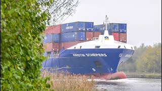 SHIP SPOTTING in Germany IMPRESSIVE Ships [upl. by Grey]