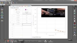 PASCO Capstone Tables Keep Mode and QuickCalcs [upl. by Verras978]