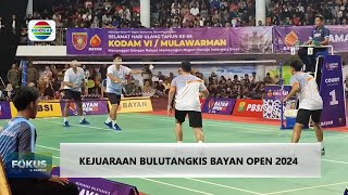 KEJUARAAN BULUTANGKIS BAYAN OPEN 2024 [upl. by Marylin]