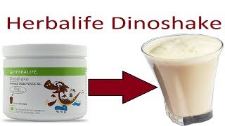 How To Make herbalife Dinoshake [upl. by Laural193]