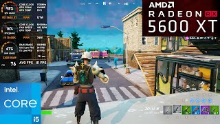 RX 5600 XT  Fortnite Reload  1080p Low Medium High Epic [upl. by Winna237]