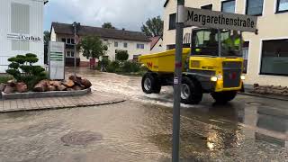 Hochwasser Reichertshofen am 02062024 [upl. by Atoiganap694]