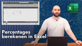 Percentages berekenen in Excel  Gosse legt uit  Mica IT [upl. by Menedez1]