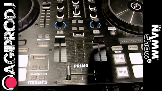 MIXARS Primo 2Channel Serato DJ Controller  NAMM17  agiprodjcom [upl. by Leasi530]