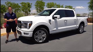 Is the 2024 Ford F150 Platinum PowerBoost the BEST hybrid truck to BUY [upl. by Ecienahs]