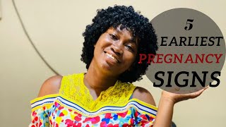 5 Earliest Pregnancy Signs  Common Pregnancy Signs [upl. by Saville]