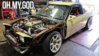 BUILT SR20DET GETS TUNED  First Drive [upl. by Rexanna916]