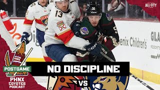 Penalties and lack of discipline plague Arizona Coyotes in loss to Florida Panthers [upl. by Adigun]