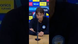 Antonio Conte in conferenza stampa dopo Napoli Como short conte [upl. by Winchester239]