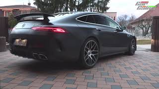 Mercedes AMG GT63s cold start pure sound  CarCaine [upl. by Ansilma706]