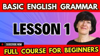 Improve your English Grammar in 30 Days  Basic English Grammar  DAY 1 [upl. by Amrita490]