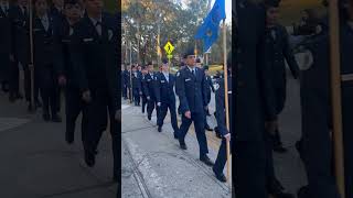 JROTC at the Annual DeLand Christmas Parade [upl. by Annoynek437]