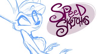 SPEED SKETCH Kayla ZP VivziePop [upl. by Aztiraj]