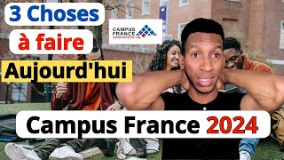 Campus France 20232024 Comment réussir campus France et avoir le visa  Réussir vos démarches [upl. by Lunette]