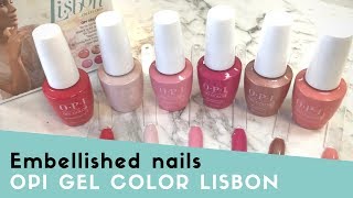 OPI gel colour Lisbon swatches [upl. by Mariande]