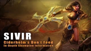 Dont Feed Sivir  Champion Spotlight Alternative [upl. by Ffilc]