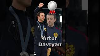 Artur Davtyan 🥈 Armenia Olympic games 2024 shorts olympics olympics2024 armenia [upl. by Niwde985]