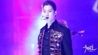 MBLAQ Seungho Focused  quotBaby Uquot Fancam  Music Island [upl. by Jyoti751]