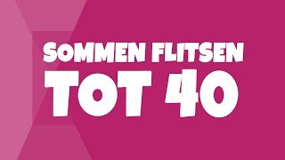 Sommen Flitsen tot 40  Optellen tot het getal 40 [upl. by Arracot]