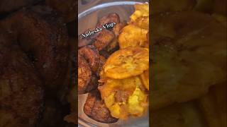 Platano MachoMaduros y Tostones fritosvlog vlog vlogger receta cooking food recipe [upl. by Atteval235]