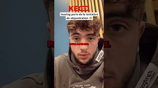 INOXTAG PARLE DE LA TENTATIVE DE SÉQUESTRATION 😨 Le pauvre… shorts drama inoxtag tiktok [upl. by Aninad]