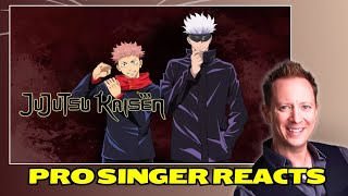 Eve  Kaikai Kitan Jujutsu Kaisen OP  Pro Singer Reacts [upl. by Lunneta]