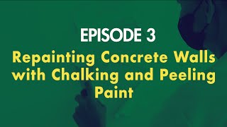 BOYSEN PINTANONG Repainting Concrete Walls with Chalking and Peeling Paint [upl. by Aihtenyc]