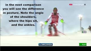 Hirscher vs Kristoffersen Slalom Levi analysis 2018 [upl. by Frasco933]