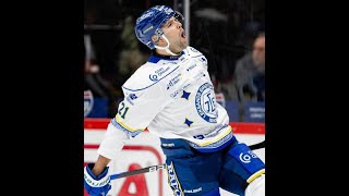 John Quenneville  SeptOct Highlights  Leksands IF  SHL [upl. by Oicangi]