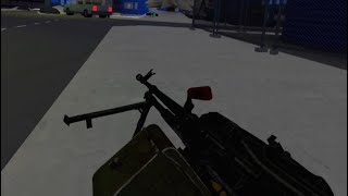 How to obtain the Unmounted LMG in Transthud Oil Rig Opposer VR  working in public lobbies [upl. by Auqinehs]