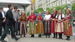 hungarian flash mob in nyc [upl. by Kyriako]