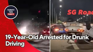 Shocking TPE Crash 19YearOld Arrested for Drunk Driving [upl. by Halette265]