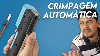 Adivinha quanto Custa essa Máquina Automática de Crimpar Cabos [upl. by Colwell609]