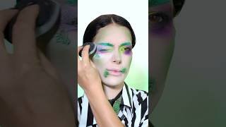 Wrinkles technique  Beetlejuice makeup😱 obsessed makeuptutorial halloweenlook beetlejuice [upl. by Marva]