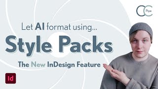 AI Text Formatting with style packs in InDesign [upl. by Eimia515]