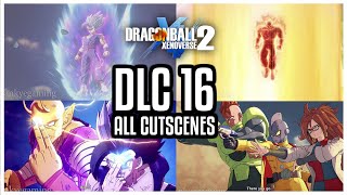 STORY DLC 16 CG CUTSCENES Dragon Ball Xenoverse 2 [upl. by Ramiah]