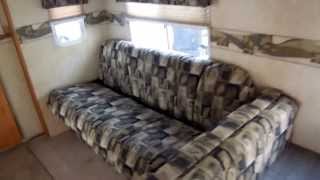 SOLD 2007 Americamp 306 TLE Travel Trailer with Slide Out Bunks Clean [upl. by Mahsih]