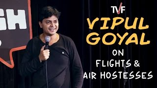 Vipul Goyal on Flights and Air Hostesses  Watch Humorously Yours Full Season on TVFPlay [upl. by Cappella]