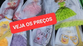 VEJA OS ARTESANATOS LINDOS BORDADOS DA FEIRINHA DE SÁBADO [upl. by Emanuel419]