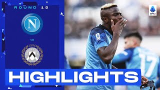 NapoliUdinese 32  Napoli end 2022 at the top Goals amp Highlights  Serie A 202223 [upl. by Nitsid]