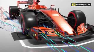 Formula 1 airflow explained  3D ANIMATION [upl. by Lubin793]