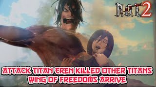 Attack Titan Eren Helped Mikasa amp Armin Attack of Titan Gameplay Part 3 [upl. by Biancha]