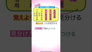 国語ショート 文法 動詞の活用の種類 国語文法 動詞 活用の種類 五段活用 上一段活用 下一段活用 カ行変格活用 サ行変格活用 [upl. by Trilbie595]
