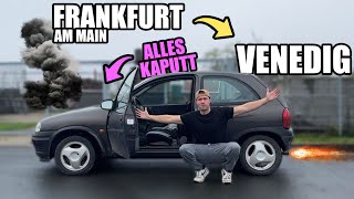 Ich KAUFE ein 300€ SCHROTTAUTO und FAHRE nach VENEDIG [upl. by Arundel]