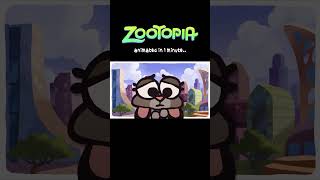 Zootopia in ONE MINUTE shorts [upl. by Cornelle]