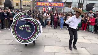 Jarabe Tapatio Best Mexican Dance ever in Bryant Park NYC on Cinco De Mayo celebration [upl. by Orthman746]