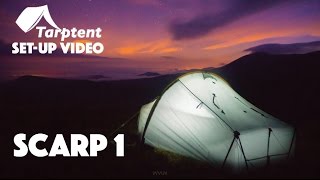 Tarptent Scarp 1 Setup [upl. by Allistir713]